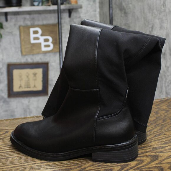 a new day Womens Hope Wide Calf Tall Boots 90974972 Black 7M-WC - Picture 3 of 10